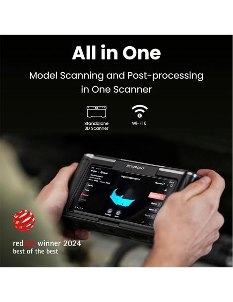 Revopoint MIRACO Pro Scanner 3D con 32 GB di RAM alta precisione di 0 02 mm velocità di scansione di 15 fps Offerte