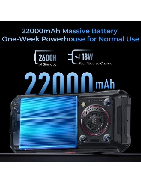OUKITEL WP33 Pro 6 6 pollici FHD telefono robusto 5G MTK Dimensity 6100 + 24GB (8 + 16) RAM + 256GB ROM Hotsell