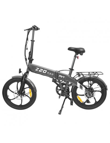 PVY Z20 Pro 20*2.3 pollici bicicletta elettrica pieghevole motore mozzo 500W batteria 10.4Ah 25 km/h 80-100km - Grigio Vendita Economica