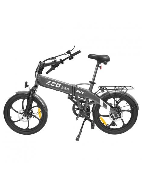 PVY Z20 Pro 20*2.3 pollici bicicletta elettrica pieghevole motore mozzo 500W batteria 10.4Ah 25 km/h 80-100km - Grigio Vendita Economica