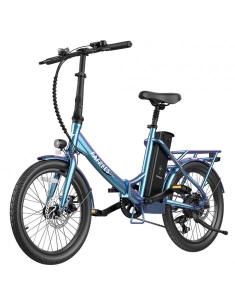 Fafrees F20 Lasting Bici Elettrica Pieghevole Motore 250W Batteria 36V 18.2Ah Pneumatici 20*1.95'' - Radiant Teal Spedizione gratuita