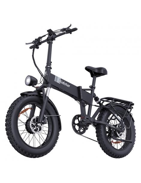 Ridstar H20 Pro Bicicletta elettrica pieghevole motore 1000W*2 batteria 48V 23AH pneumatici grassi 20*4 pollici Sconto di tempo limitato