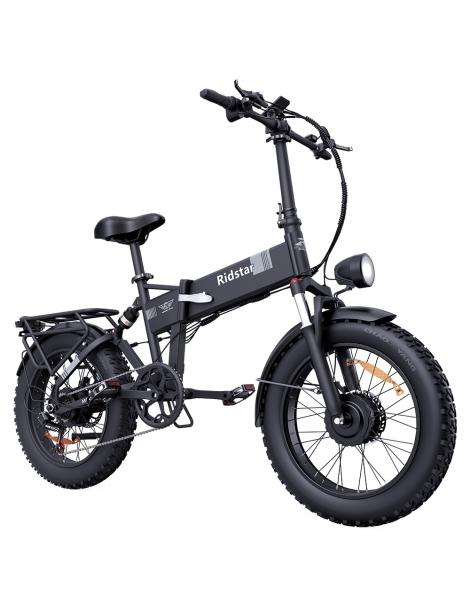 Ridstar H20 Pro Bicicletta elettrica pieghevole motore 1000W*2 batteria 48V 23AH pneumatici grassi 20*4 pollici Sconto di tempo limitato