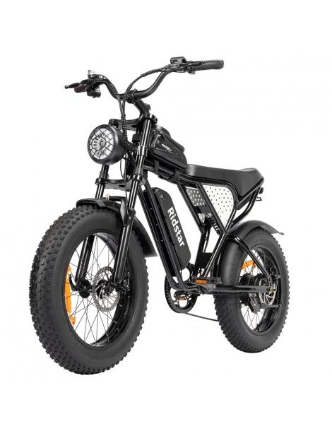Ridstar Q20 Mini Electric Bike motore 1000W batteria 48V 15AH pneumatici grassi 20*4.0 pollici velocità massima 40km/h Negozio online di fabbrica