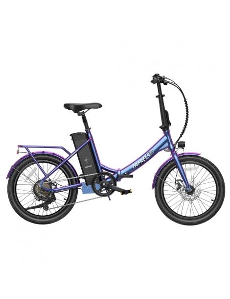 Fafrees F20 Lasting Bici Elettrica Pieghevole Motore 250W Batteria 36V 18.2Ah Pneumatici 20*1.95'' - Aurora Blue Prezzo di fabbrica