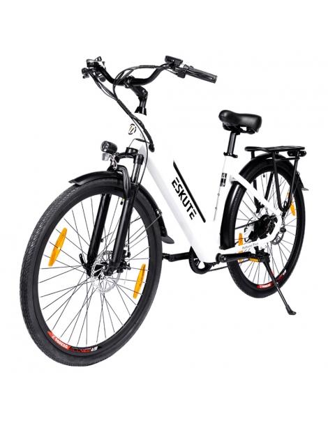 ESKUTE ES-28-SDXK Bicicletta elettrica motore da 250W batteria da 36V 20Ah pneumatici da 28*1.75 pollici - Bianco Shopping online