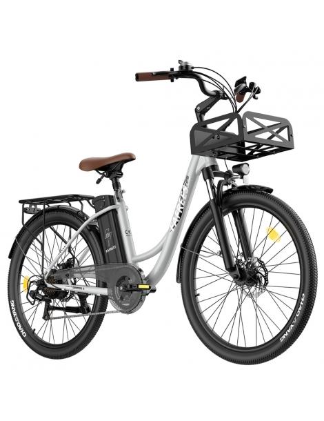 Fafrees F26 Lasting Bicicletta elettrica motore 250W batteria 36V 20.3Ah pneumatici 26*1.95'' - Grigio Offerta esclusiva
