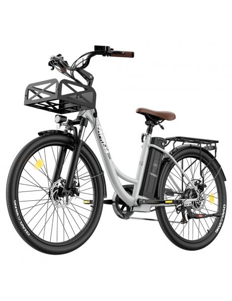 Fafrees F26 Lasting Bicicletta elettrica motore 250W batteria 36V 20.3Ah pneumatici 26*1.95'' - Grigio Offerta esclusiva