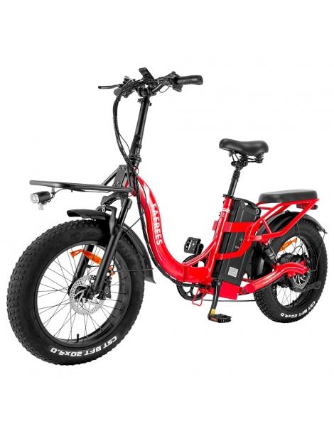 Fafrees F20 X-Max 20*4.0 pollici Fat Tire Bicicletta elettrica pieghevole motore 750W batteria 30Ah - Rosso Vendite stagionali