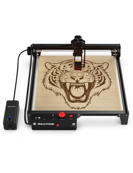 Mecpow X3 Pro 10W Incisore Laser+H44 440*440mm Engraving Honeycomb Working Table+FC1 Laser Engraver Enclosure Kit Offerta per la Festa della Mamma