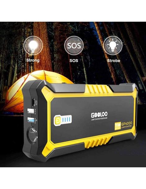 GOOLOO GP4000 avviatore di emergenza per auto con picco di 4000A Offerta San Valentino
