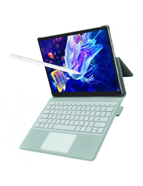 DERE T30 PRO 2-in-1 Laptop 13 pollici 2K IPS Touch Screen Tablet PC/Tastiera magica Penna stilo 16GB DDR4 512GB SSD - Verde Vendita calda