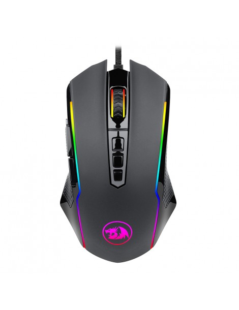 Redragon Mouse da gioco cablato M910-K RGB 8000 DPI 9 pulsanti programmabili con pulsante di fuoco rapido Rilascio limitato