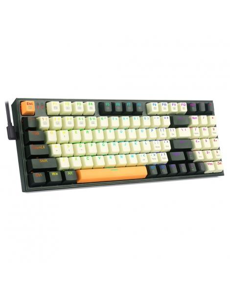 Redragon K636CLO-RGB Kitava 94 tasti con tastierino numerico tastiera meccanica retroilluminata RGB - Nero Fino al 50% di sconto