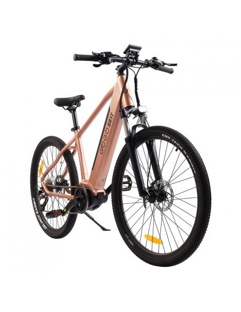 GOGOBEST GM26 Bicicletta elettrica da città motore mid-drive 36V 250W batteria 10Ah freno a disco idraulico - Oro Offerta speciale della fabbrica