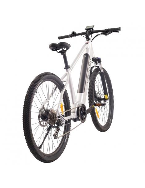 GOGOBEST GM26 Bicicletta elettrica da città motore mid-drive 36V 250W batteria 10Ah freno a disco idraulico - Argento Sostegno trimestrale