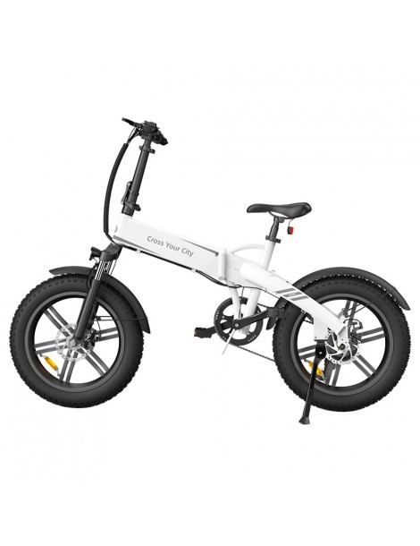 ADO A20F Bestia Pieghevole E-Bike 250W DC Brushless Motore 25km/H 36V 14.5Ah Batteria 20*4.0 Pneumatici Sensore Di Coppia-Bianco Discount Store per i nuovi prodotti