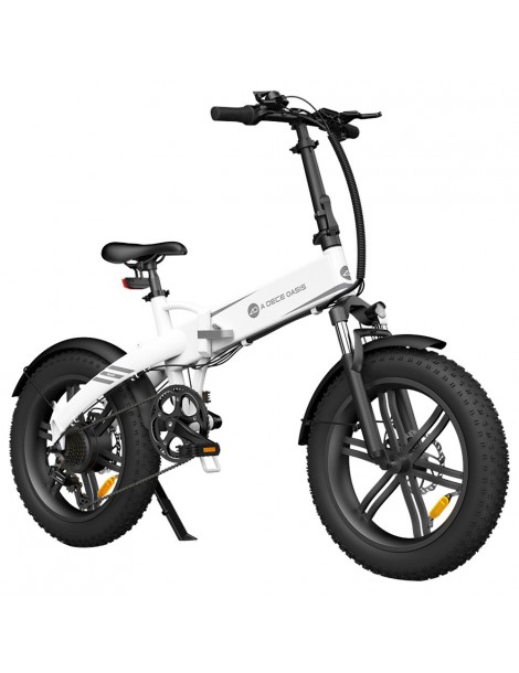 ADO A20F Bestia Pieghevole E-Bike 250W DC Brushless Motore 25km/H 36V 14.5Ah Batteria 20*4.0 Pneumatici Sensore Di Coppia-Bianco Discount Store per i nuovi prodotti