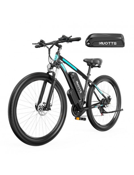 DUOTTS C29 Bici Elettrica 750W Mountain Bike doppia 48V 15Ah batteria 50% di sconto con spedizione gratuita