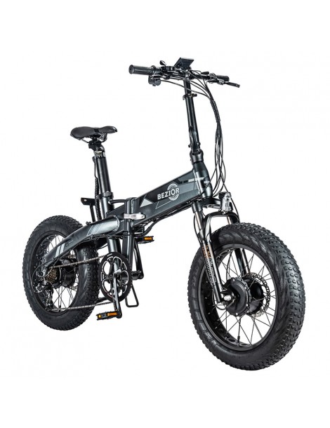 BEZIOR XF005 Bicicletta elettrica 36V Motore anteriore e posteriore 500W Trasporto libero internazionale