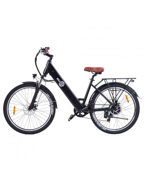 BEZIOR M3 26*2.1 Pollici CST Pneumatici Bici Elettrica Motore 48V 500W Batteria 10.4Ah Velocità Massima 32km/h - Nero Officina