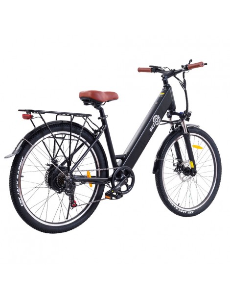 BEZIOR M3 26*2.1 Pollici CST Pneumatici Bici Elettrica Motore 48V 500W Batteria 10.4Ah Velocità Massima 32km/h - Nero Officina