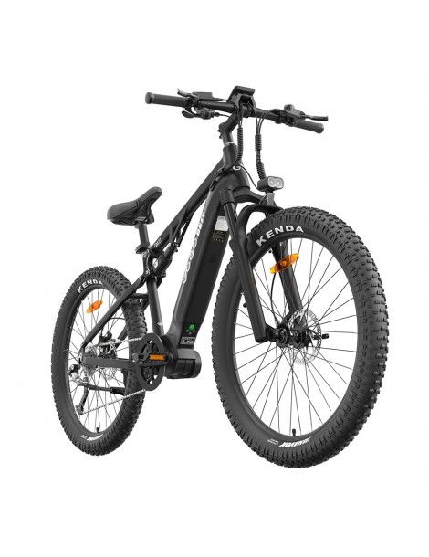 GOGOBEST GM27 Bicicletta elettrica 48V 350W Motore centrale Freno a disco idraulico - Nero Black Friday Prezzi