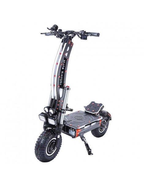 Halo Knight T107 Max 14 pollici Off-Road Pneumatici Scooter elettrico pieghevole 2*4000W Motori 72V 50Ah Batteria In vendita