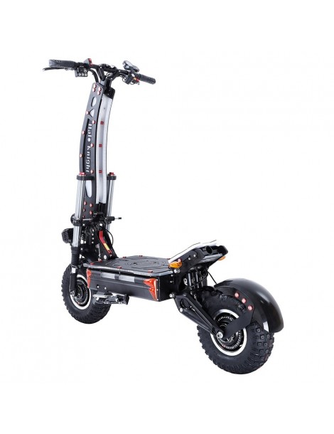 Halo Knight T107 Max 14 pollici Off-Road Pneumatici Scooter elettrico pieghevole 2*4000W Motori 72V 50Ah Batteria In vendita