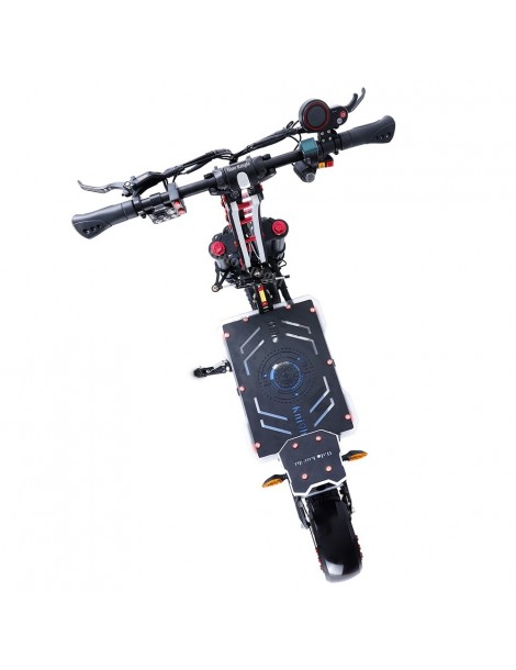 Halo Knight T107 Max 14 pollici Off-Road Pneumatici Scooter elettrico pieghevole 2*4000W Motori 72V 50Ah Batteria In vendita