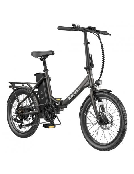 Fafrees F20 Lasting Bici Elettrica Pieghevole Motore 250W Batteria 36V 18.2Ah Pneumatici 20*1.95'' - Nero Italia