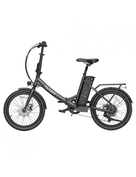 Fafrees F20 Lasting Bici Elettrica Pieghevole Motore 250W Batteria 36V 18.2Ah Pneumatici 20*1.95'' - Nero Italia