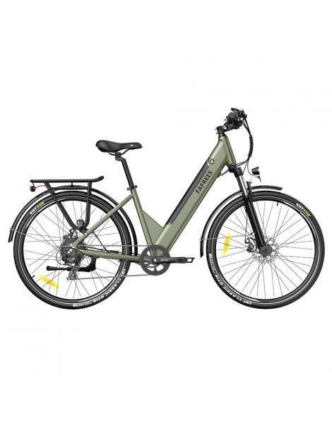 FAFREES F28 Pro Bicicletta elettrica da città Step-Through -Verde Promozione