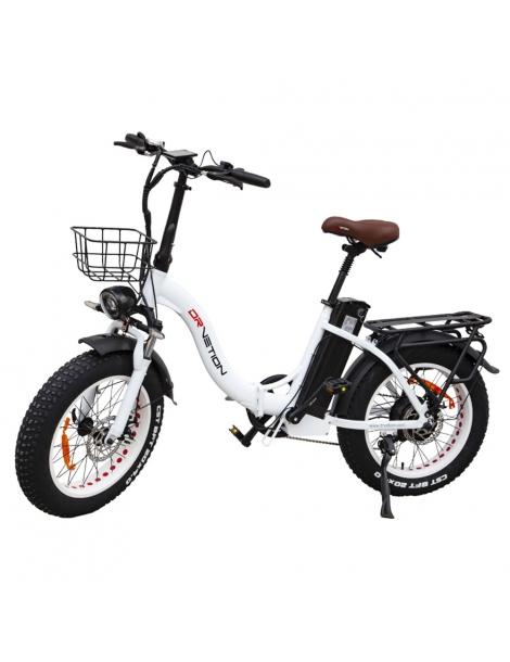 DRVETION CT20 Bicicletta elettrica pieghevole pneumatico grasso 20*4.0inch motore 750W batteria 48V 10Ah Negozi Online