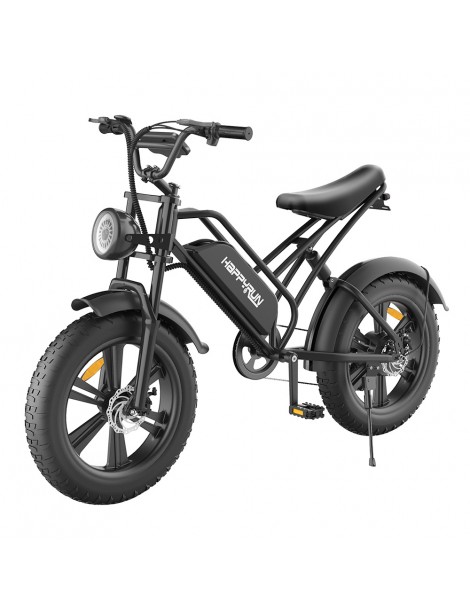 HAPPYRUN HR-G50 Bicicletta elettrica retrò 18Ah Batteria 750W Motore Consegna Veloce