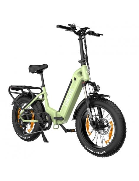 ESKUTE ES-20-LJXD Bicicletta elettrica motore da 250W batteria da 36V 25Ah pneumatico CST da 20*4.0 pollici - Verde Convenienza