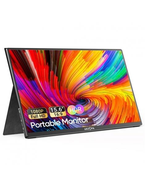 ARZOPA 15 6" Monitor portatile 1920*1080 frequenza di aggiornamento 60Hz Outlet