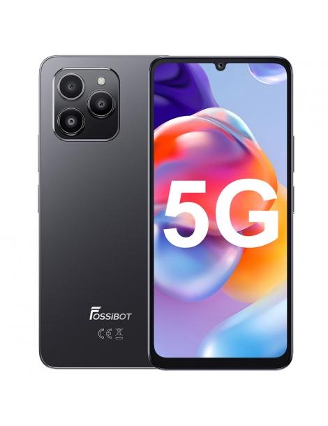 FOSSiBOT S1 5G 6GB+128GB Smartphone schermo da 6 745 pollici fotocamera da 50MP NFC GPS Android 14 - Nero Fornitura limitata