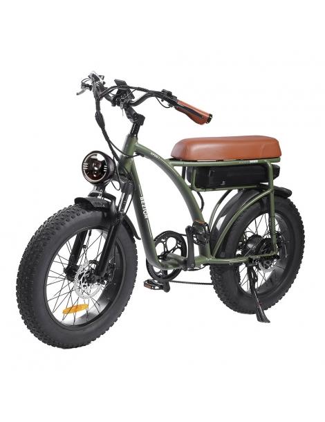 Bezior XF001 Bicicletta elettrica retrò 12 5Ah 48V 1000W Smaltimento dello stoccaggio
