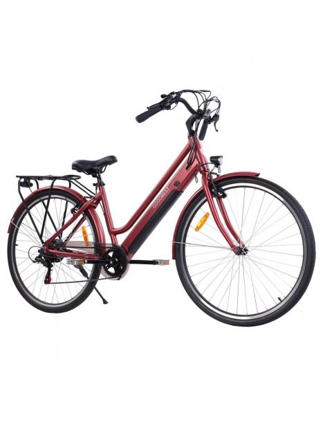 GOGOBEST GM28 Bicicletta elettrica 36V 350W Motore Batteria 10.4Ah-Rosso Sconti VIP