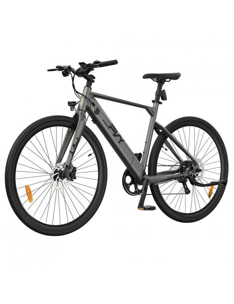 PVY P30 Bicicletta elettrica motore 500W batteria 36V 13.5Ah pneumatico 27.5*2.1” 32km/h 100km impermeabile IP66 - Grigio Ultimo giorno