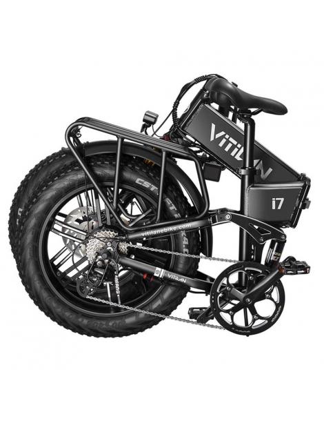 Vitilan I7 Pro 3.0 Bicicletta elettrica motore 750W 48V 20Ah pneumatico grasso 20*4.0 pollici 45km/h 80Nm 110km - Nero Offerta speciale della fabbrica