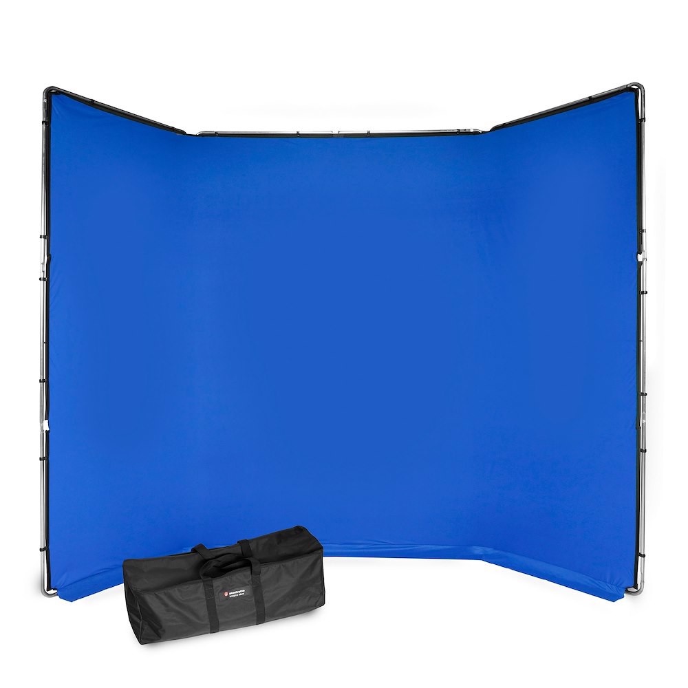 Manfrotto Kit fondale Manfrotto Chroma Key FX 4x2 9 m blu