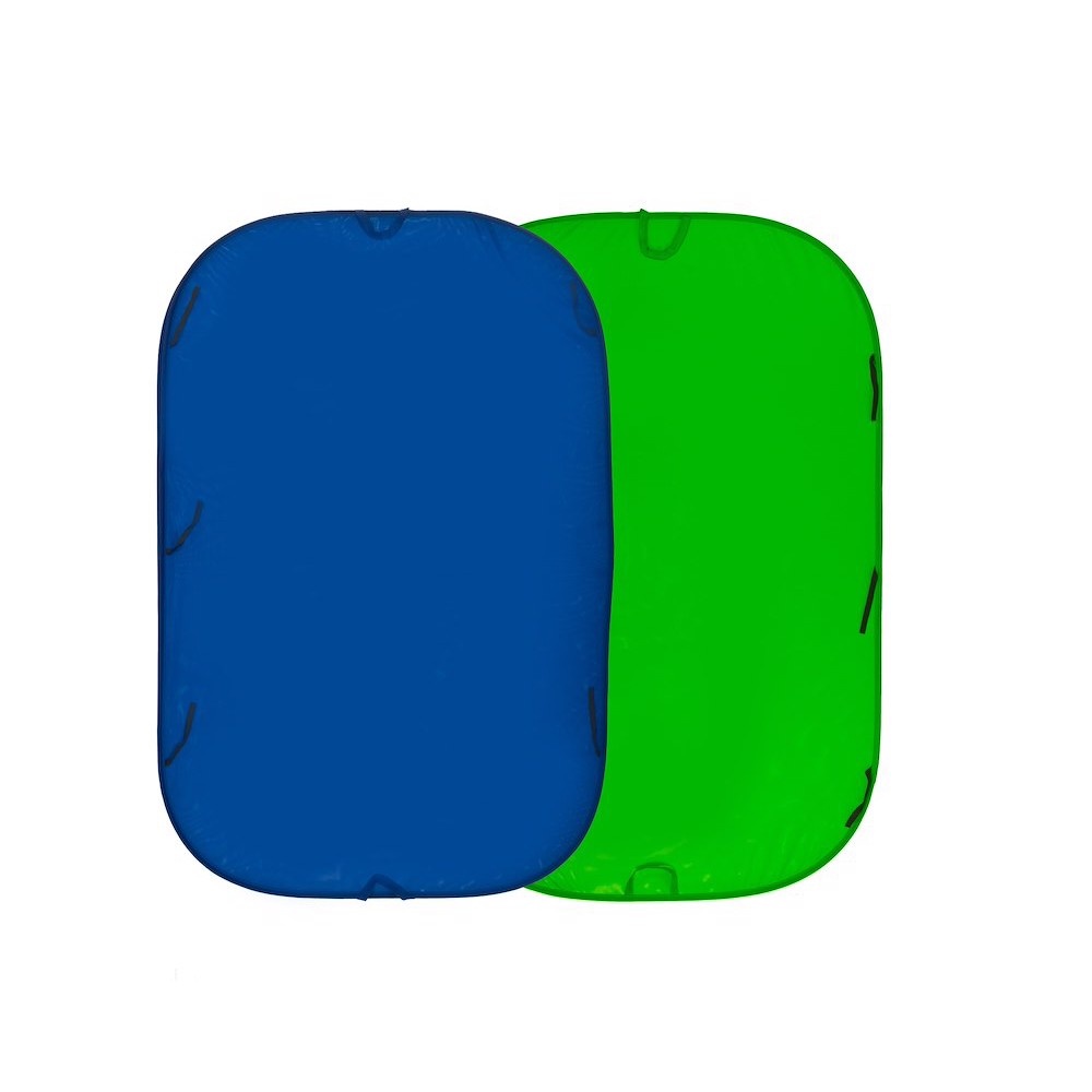 Manfrotto Fondale ripiegabile Chromakey Blu / Verde 1 8 x 2 1 m