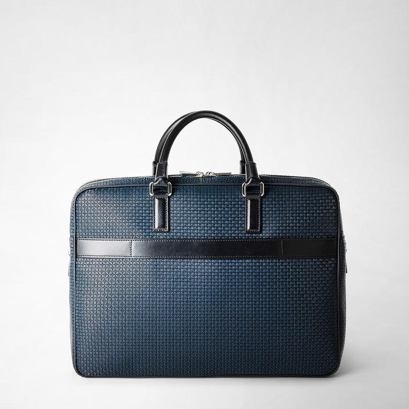 Serapian Borsa business scomparto stepan blu oceano-nero Italia