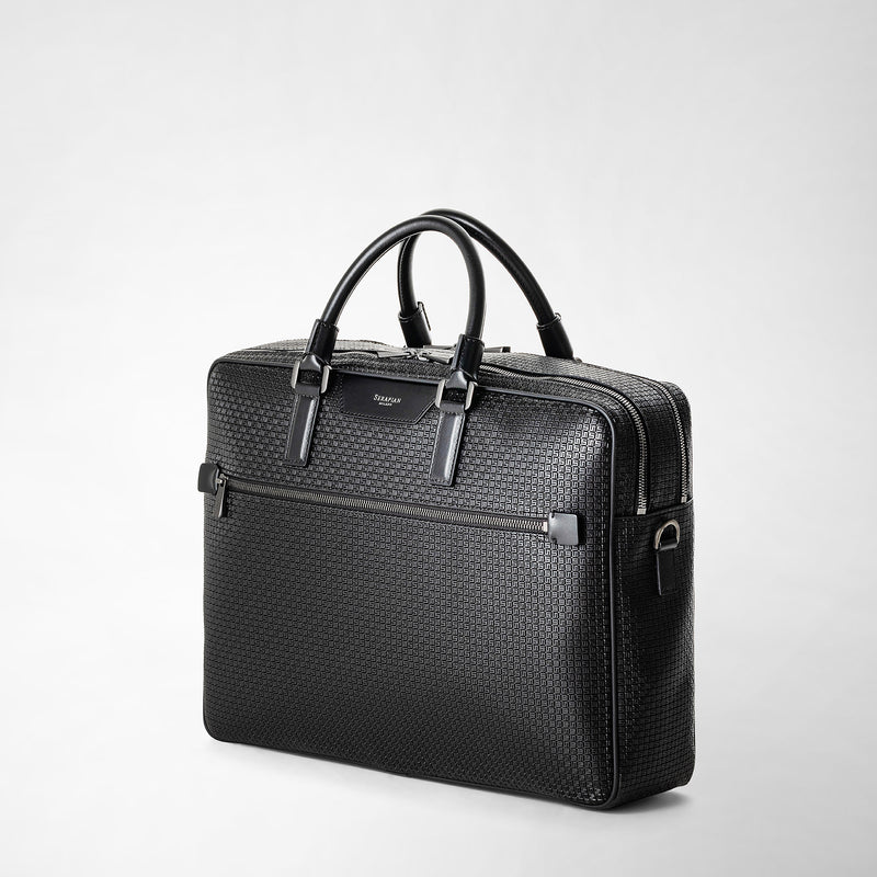 Serapian Borsa business doppio scomparto stepan eclissi Fino Al -60%