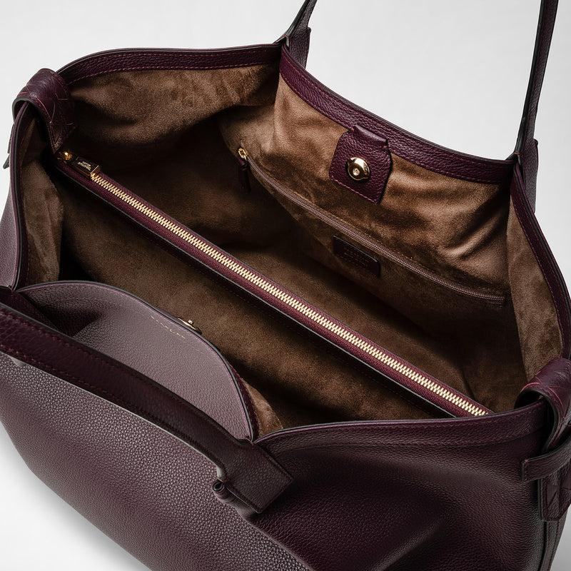 Serapian TOTE BAG SECRET IN PELLE RUGIADA 2025