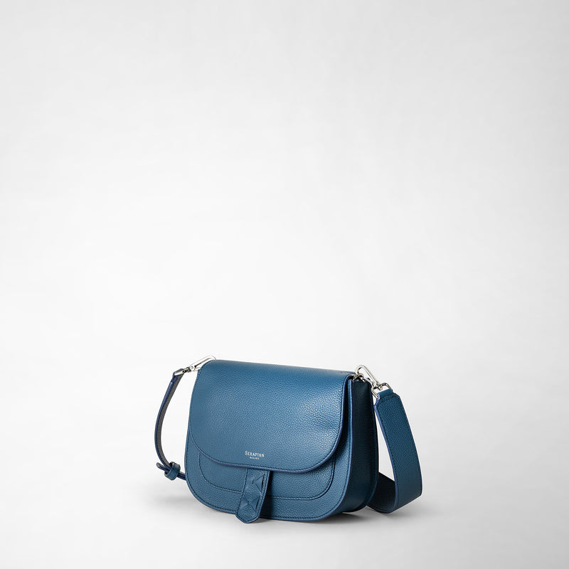 Serapian BORSA LUNA CROSSBODY IN PELLE RUGIADA Italia