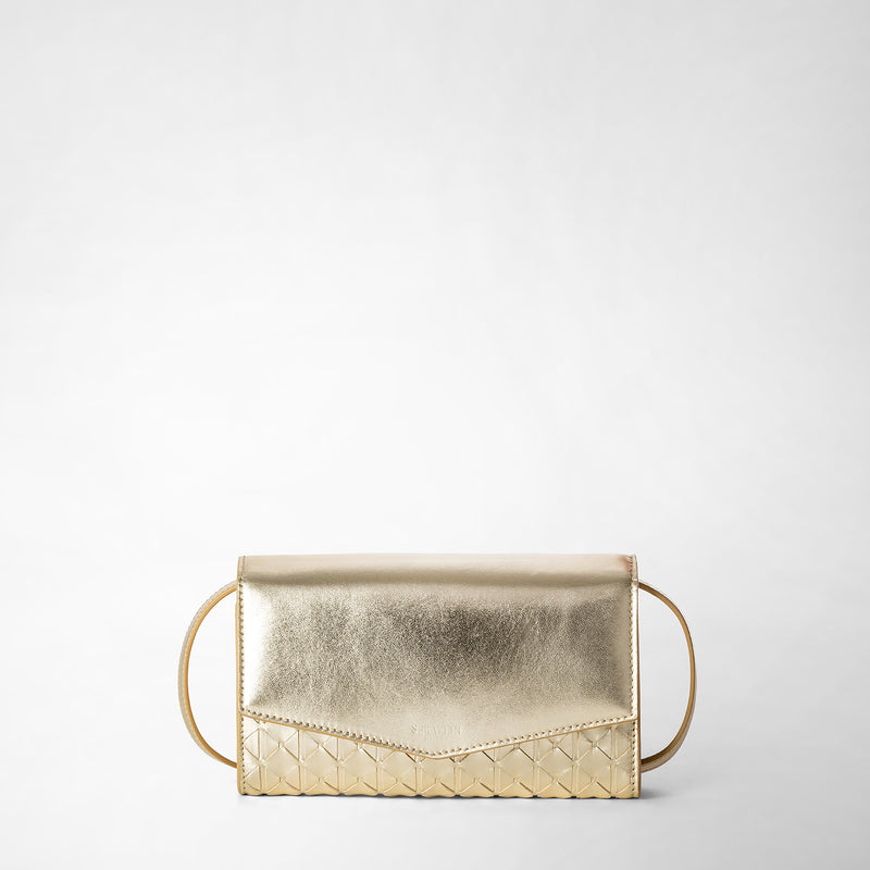 Serapian CLUTCH CON TRACOLLA IN MOSAICO Saldi Di Fabbrica
