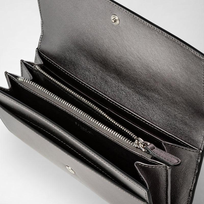 Serapian Continental wallet in mosaico ruthenium Sconto
